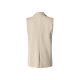 Esmara® Damen Blazer Weste, 44, beige - B-Ware neuwertig