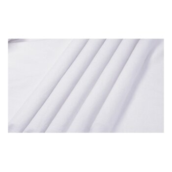 LIVARNO® Baumwoll-Leinen-Bettwäsche, 135 x 200 cm, weiß - B-Ware neuwertig