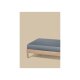 LIVARNO® Satin-Spannbettlaken, 90-100 x 200 cm, dunkelgrau - B-Ware neuwertig