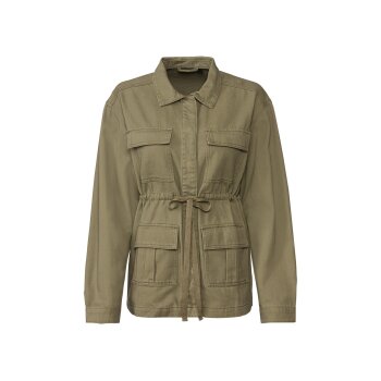 esmara® Damen-Jacke, aus reiner Baumwolle, 38, khaki - B-Ware sehr gut