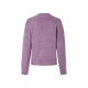 esmara® Damen-Strickcardigan, mit Bündchen an Ärmeln und Saum, L, lila - B-Ware neuwertig