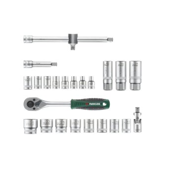 PARKSIDE® Steckschlüssel-Satz, 24-teilig -...
