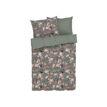 LIVARNO home Mikrofaser-Satin-Bettwäsche, 220 x 240...