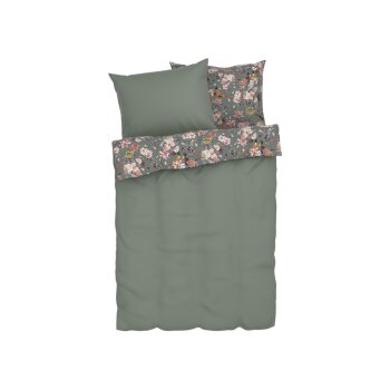 LIVARNO home Mikrofaser-Satin-Bettwäsche, 220 x 240...