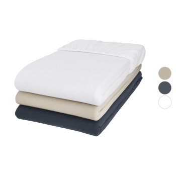 LIVARNO® Bi-Elastic-Boxspring-Spannbettlaken, 140-160...