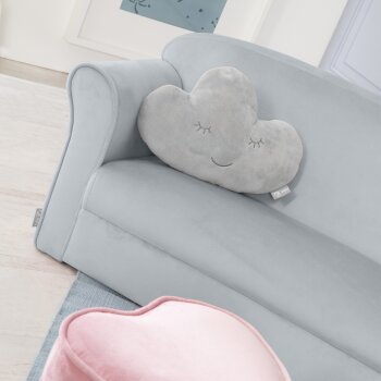 roba Kindersofa Lil Sofa mit Armlehnen, grau - B-Ware