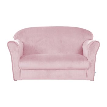 roba Lil Sofa Kindersofa, mit Armlehnen, rosa/mauve - B-Ware