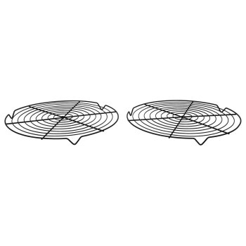 SILVERCREST® Back- und Abkühlgitter-Set, 2 Stück (Rund) - B-Ware neuwertig