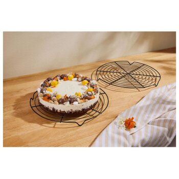 SILVERCREST® Back- und Abkühlgitter-Set, 2 Stück (Rund) - B-Ware neuwertig