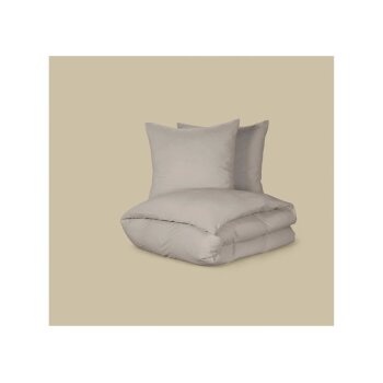 LIVARNO® Mikrofaser-Washed-Bettwäsche, 200 x 220 cm, beige - B-Ware sehr gut