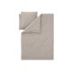 LIVARNO® Mikrofaser-Washed-Bettwäsche, 200 x 220 cm, beige - B-Ware sehr gut