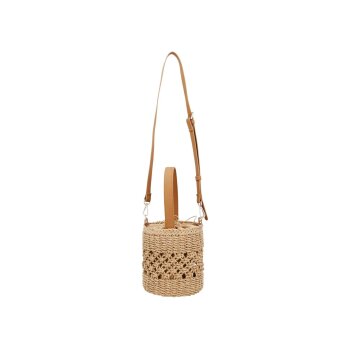 ESMARA® Bast-Handtasche (Rund) - B-Ware neuwertig