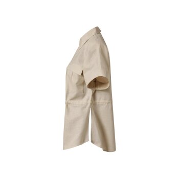 esmara® Damen-Leinenbluse, leger geschnitten, 40, beige - B-Ware sehr gut