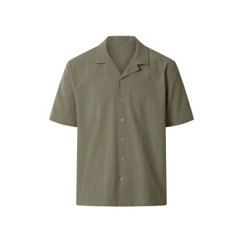 esmara® MEN Herren-Freizeithemd, L, khaki - B-Ware...
