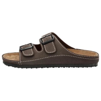 esmara® Herren-Pantoletten, 44, braun - B-Ware neuwertig