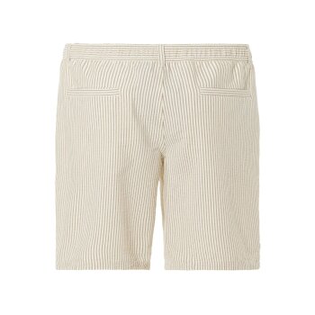 LIVERGY® Herren-Seersucker-Shorts, aus reiner Baumwolle, L, Streifen - B-Ware neuwertig