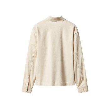 Esmara® Damen Cord Overshirt, M, creme - B-Ware sehr gut