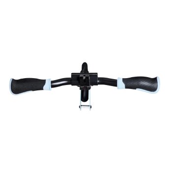 MUUWMI Aluminium-Scooter, 205 mm, Lenker 5-fach höhenverstellbar, blau - B-Ware neuwertig
