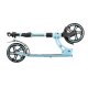 MUUWMI Aluminium-Scooter, 205 mm, Lenker 5-fach höhenverstellbar, blau - B-Ware neuwertig