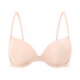 esmara® Damen-Bügel-BHs, 2 Stück, mit gepaddeten Cups, 80B, schwarz/beige - B-Ware sehr gut