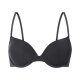 esmara® Damen-Bügel-BHs, 2 Stück, mit gepaddeten Cups, 80B, schwarz/beige - B-Ware sehr gut