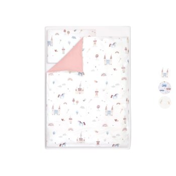 LIVARNO® Baby-Wendebettwäsche-Set, 3-teilig -...