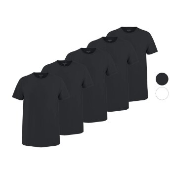 esmara® MEN Herren-T-Shirts, 5 Stück - B-Ware