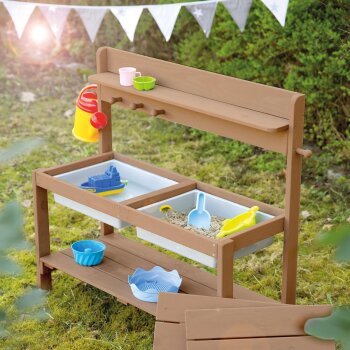 roba Outdoor Kinderküche FUN Outdoor + mit...