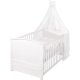 roba Babybett Set Fox & Bunny, 70 x 140 cm, weiß - B-Ware