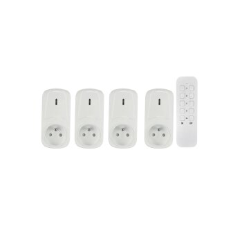 TRONIC® Funkschaltset 5tlg. innen, weiß -...