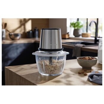 SILVERCREST® Premium-Multizerkleinerer, »SMZE 500 E1«, silber - B-Ware Transportschaden Kosmetisch