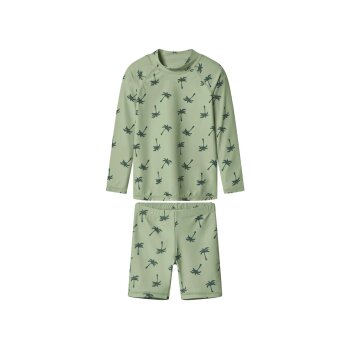 lupillu® Kinder-UV-Schwimmset, 2-teilig, 110/116, grün - B-Ware neuwertig