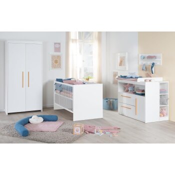 roba Lilo Kombi-Kinderbett, 70 x140 cm, weiß - B-Ware Transportschaden Kosmetisch