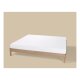 LIVARNO® Jersey-Spannbettlaken, 180-200 x 200 cm, weiß - B-Ware neuwertig