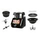 SILVERCREST® KITCHEN TOOLS Monsieur Cuisine Smart Black SKMS 1200 C1, schwarz - B-Ware