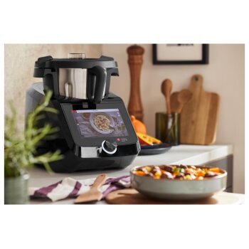 SILVERCREST® KITCHEN TOOLS Monsieur Cuisine smart SKMS 1200 B2, schwarz - B-Ware
