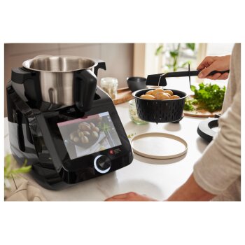 SILVERCREST® KITCHEN TOOLS Monsieur Cuisine smart SKMS 1200 B2, schwarz - B-Ware