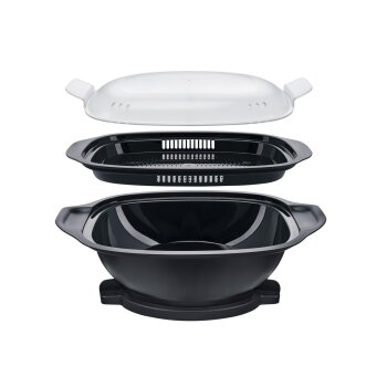 SILVERCREST® KITCHEN TOOLS Monsieur Cuisine smart SKMS 1200 B2, schwarz - B-Ware