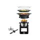 SILVERCREST® KITCHEN TOOLS Monsieur Cuisine smart SKMS 1200 B2, schwarz - B-Ware