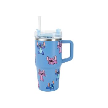 Edelstahl-Travel Mug (Stitch) - B-Ware sehr gut
