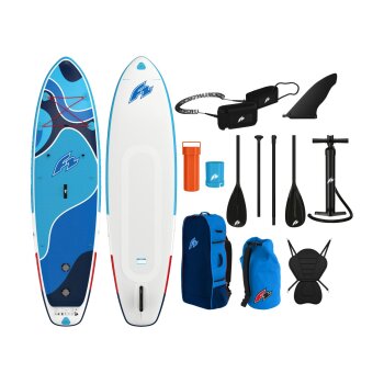 F2 SUP Doppelkammer Allround, 2-in-1 Kajak-Funktion, max....