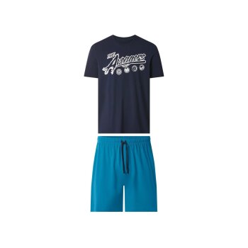 Marvel Herren-Pyjama, M, The Avengers - B-Ware neuwertig