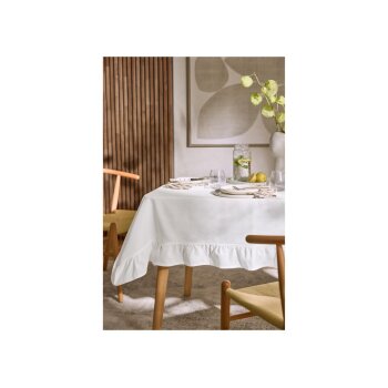 LIVARNO® Tischdecke, 120 x 160 cm (Weiß) - B-Ware sehr gut