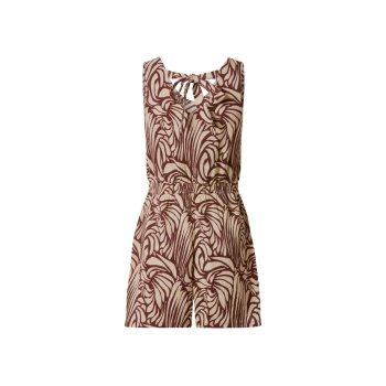 esmara® Damen-Jumpsuit, L, braun/Muster - B-Ware neuwertig