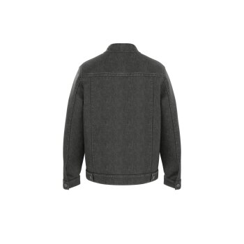 LIVERGY® Herren-Jeansjacke, aus reiner Baumwolle, S, schwarz - B-Ware neuwertig
