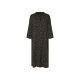 esmara® Damen-Kleid, mit Crêpe-Struktur, XL, grün/gemustert - B-Ware neuwertig