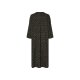 esmara® Damen-Kleid, mit Crêpe-Struktur, XL, grün/gemustert - B-Ware neuwertig
