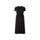 esmara® Damen-Maxi-Kleid, XL, schwarz - B-Ware neuwertig