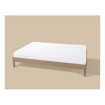 LIVARNO® Jersey-Spannbettlaken, 140-160 x 200 cm, weiß - B-Ware sehr gut