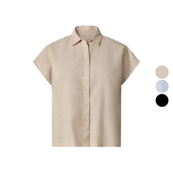 esmara® Damen-Bluse, mit Leinen - B-Ware